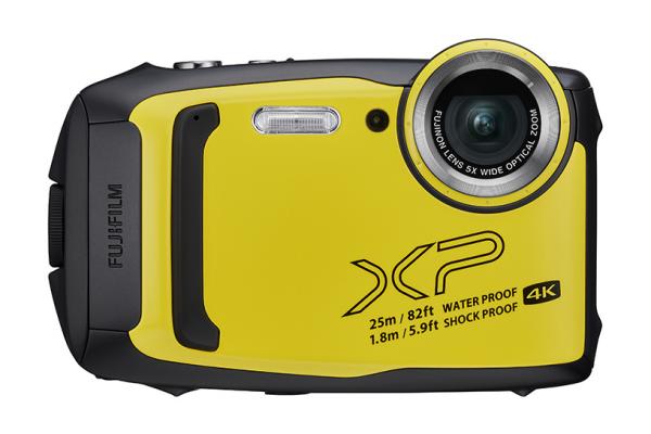 Yellow FinPix Camera