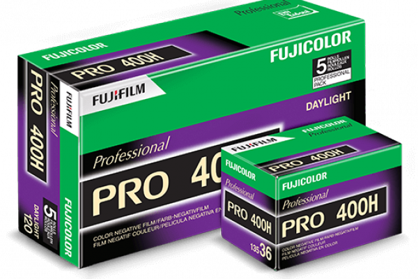 Provia 400H Front side view 